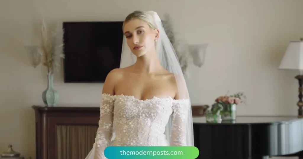 Hailey Bieber Wedding Dress